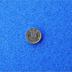 Фільтруюча губка тонкої очистки Hobby Filter sponge blue 50x50x10см ppi 30 (20470)