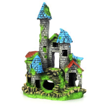 Декорация разрушенный замок Aqua Nova 20x13x28см (AN0111)