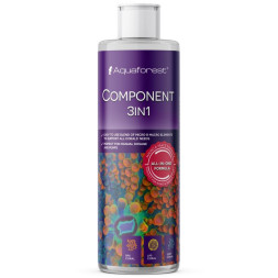 Комплекс макро и микроэлементов Aquaforest Component 3in1 500 мл для морских аквариумов, метод Баллинга
