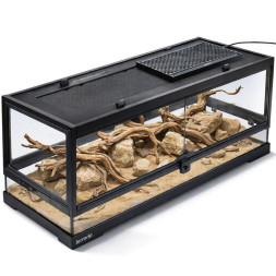 Інфрачервона нагрівальна панель для тераріуму Terrario AeroTherm 50W 25,6x16x3 см