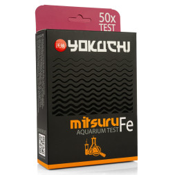 Тест на залізо в акваріумній воді Yokuchi Mitsuru Aquarium Test Fe, 50 тестів