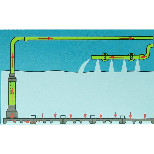 Донний фільтр Eheim undergravel filter 3541 80x35см (3541000)