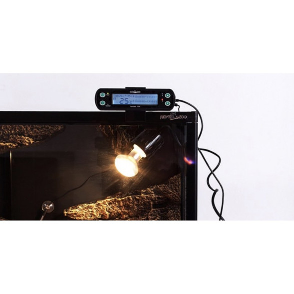 Термостат-гігростат з таймером Repti-Zoo Controller Deluxe THC09 (3 канали, LCD дисплей, день/ніч)