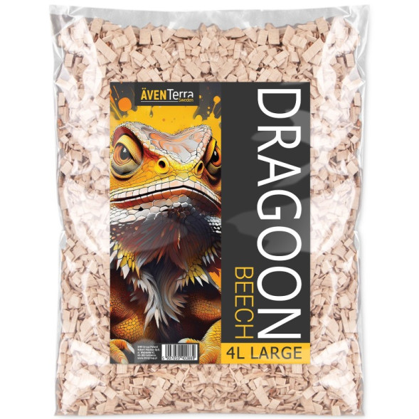 Натуральная древесная подстилка Aventerra DRAGOON Beech Large 4л для рептилий, пауков и грызунов