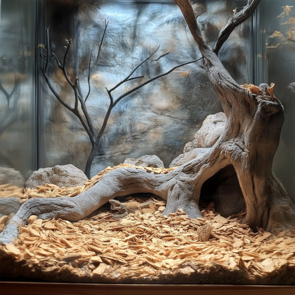 Натуральная древесная подстилка Aventerra DRAGOON Beech Large 4л для рептилий, пауков и грызунов