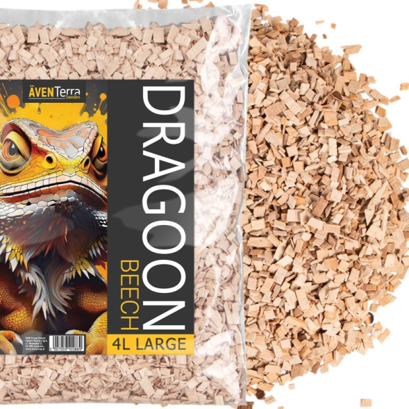 Натуральная древесная подстилка Aventerra DRAGOON Beech Large 4л для рептилий, пауков и грызунов