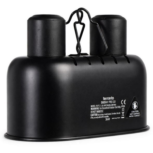 Світильник подвійний Terrario DUORAY 2.0 E27 2x60W для тераріуму