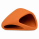 Декорация Hobby Wave Cave 2 red 17x16x8,5 см - керамическое укрытие для рыб и креветок в аквариуме (41659)