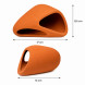 Декорация Hobby Wave Cave 2 red 17x16x8,5 см - керамическое укрытие для рыб и креветок в аквариуме (41659)