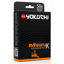 Тест на калій в акваріумній воді Yokuchi Mitsuru Aquarium Test K, 50 тестів