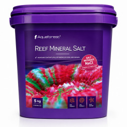 Сіль не містить (NaCl) хлорид натрію Aquaforest Reef Mineral Salt 5кг (730310)