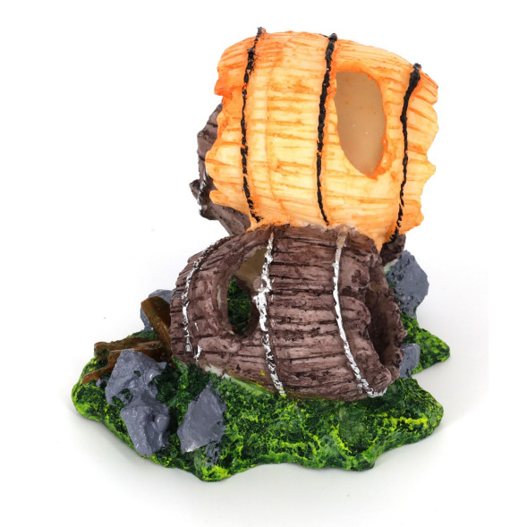 Декорация бочки Aqua Nova 12x9,5x11см (AN1009)