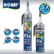 Клей, герметик акваріумний чорний Hobby Fix Underwater Adhesive black 200 мл (11965)