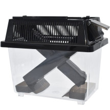 Контейнер для сверчков Repti-Zoo Crickets Keeper, с трубками для кормления, вентиляцией и мисками, 19×11×15 см