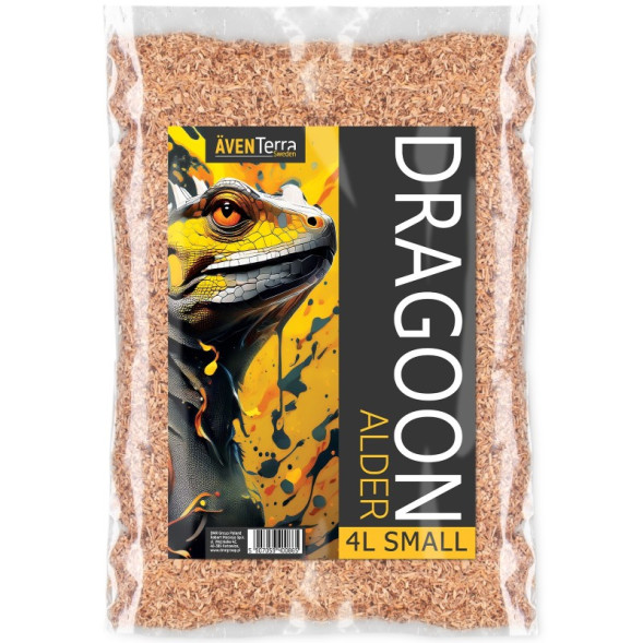 Натуральная древесная подстилка Aventerra DRAGOON Alder Small 4л для рептилий, пауков и грызунов