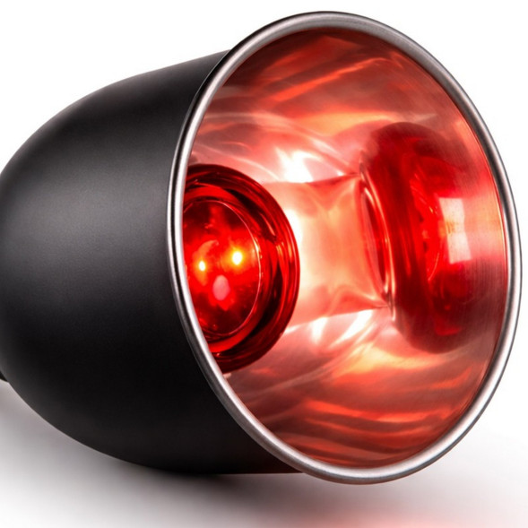 Світильник глибокий рефлекторний Terrario LUNOONE 2.0 E27 100W для локального обігріву тераріумів