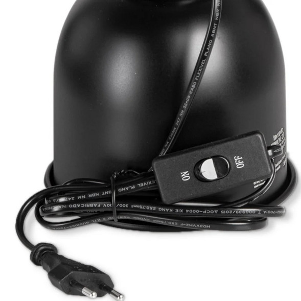 Світильник глибокий рефлекторний Terrario LUNOONE 2.0 E27 100W для локального обігріву тераріумів