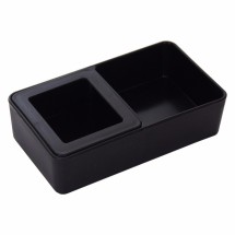 Миска двойная для корма и воды Terrario Double Dish с защитой от побега корма