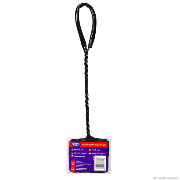 Сачок для акваріуму Aqua Nova 3&amp;quot; 7.5см (N-03)