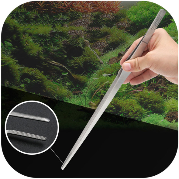 Пінцет прямий 38см Kruger Meier Pflanzenpinzette Einfache