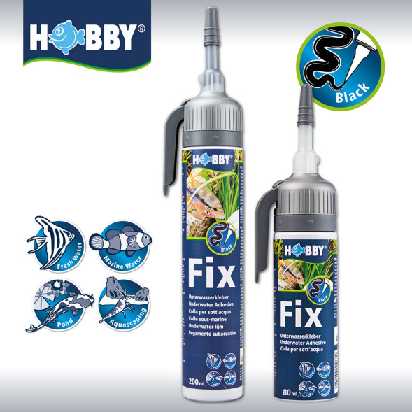 Клей-герметик прозорий Hobby Fix Underwater Adhesive 200 мл (11966) для акваріумів і тераріумів