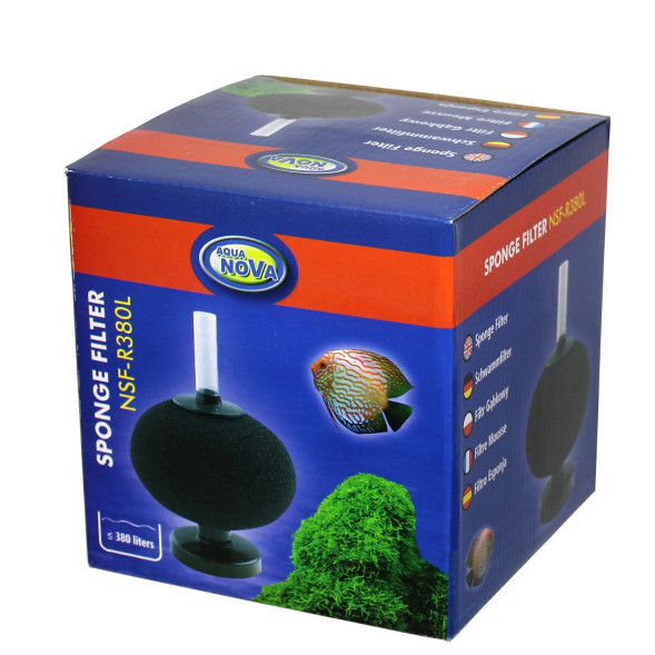 Аерліфтний фільтр Aqua Nova до 380л (NSF-R380L)