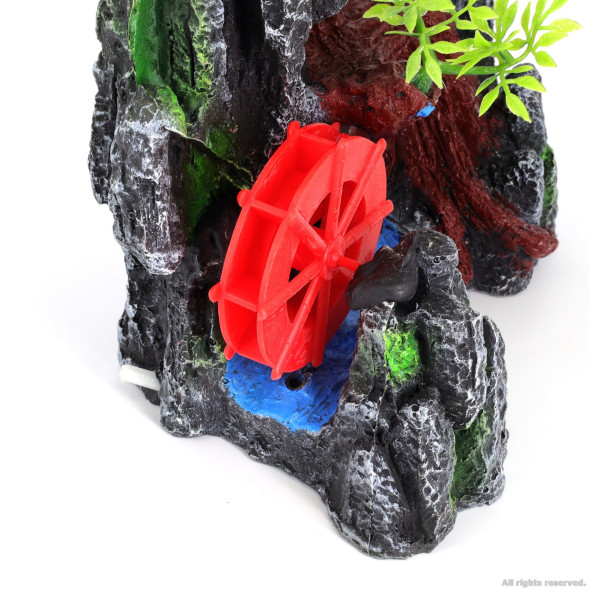 Декорація скала з млином Aqua Nova 18,5x12x20,5см (AN351)