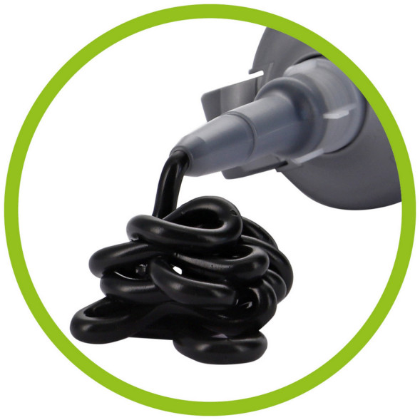 Клей, герметик акваріумний чорний Hobby Fix Underwater Adhesive black 75мл (11967)