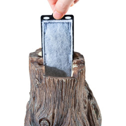 Декоративний фільтр-водоспад Repti-Zoo Turtle Filter Tree (GLB10) у формі кореня для амфібій і тераріумів до 70 літрів