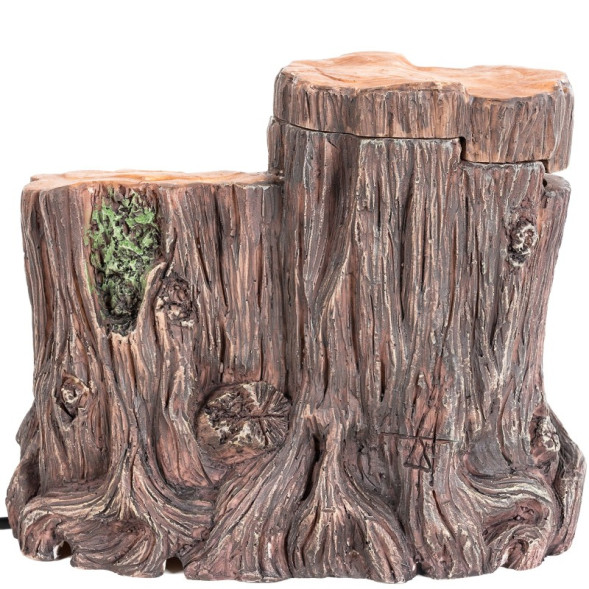 Декоративний фільтр-водоспад Repti-Zoo Turtle Filter Tree (GLB10) у формі кореня для амфібій і тераріумів до 70 літрів