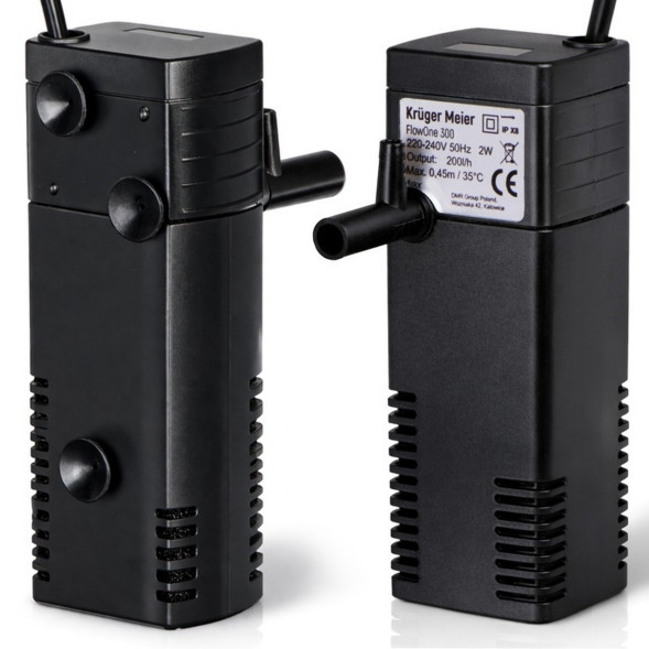 Внутрішній фільтр Kruger Meier FlowOne 300 для акваріумів 5-40 літрів