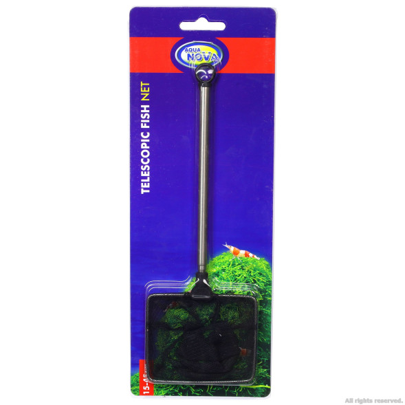 Сачок телескопічний для акваріума Aqua Nova Shrimp S 3” 7.5х6.5см (N-03 SHRIMP S)