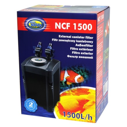 Зовнішній фільтр Aqua Nova до 600л. 1500л/год (NCF-1500)