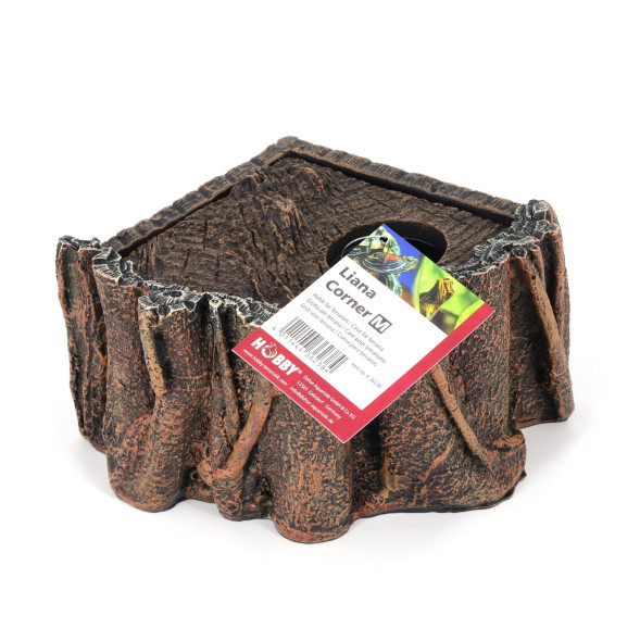 Декорация укрытие для животных Hobby Liana Corner M 17x12,5x6см (36238)