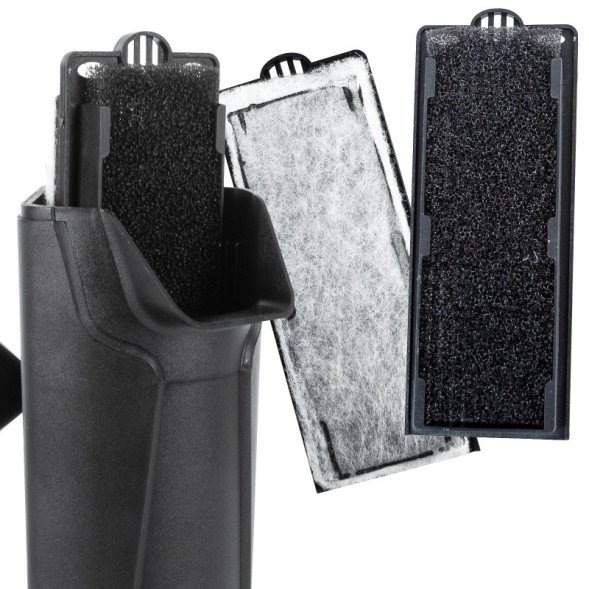 Внутрішній фільтр Repti-Zoo Aquatic Corner Filter (GLB08) для тераріумів із черепахами, рибами та амфібіями (350 л/год, до 76 літрів)