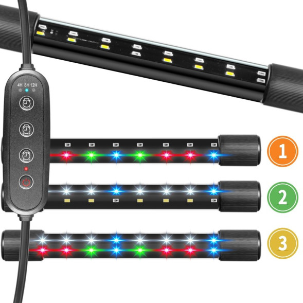 Светильник Kruger Meier LAFLORA S-Line 30 22см 3W LED для аквариума с таймером