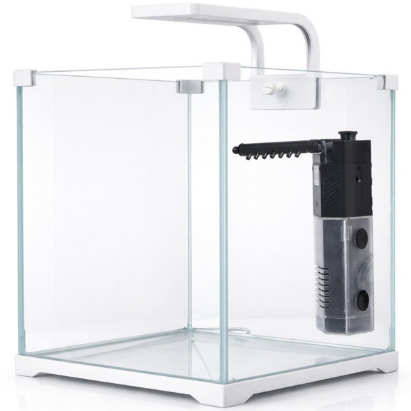 Акваріум, комплект Kruger Meier Shrimp!One Pro 30 білий 15 л. 24x25x26.5 см