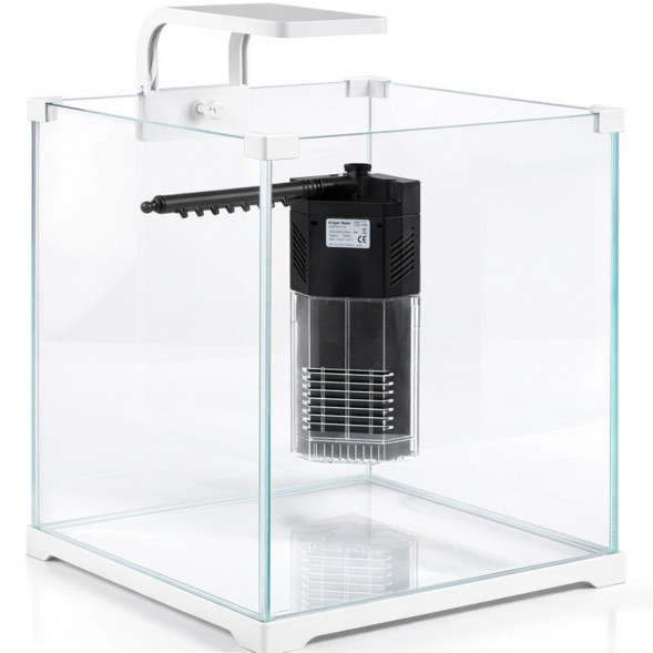 Акваріум, комплект Kruger Meier Shrimp!One Pro 30 білий 15 л. 24x25x26.5 см