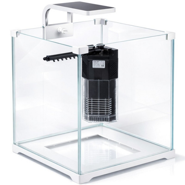 Акваріум, комплект Kruger Meier Shrimp!One Pro 30 білий 15 л. 24x25x26.5 см