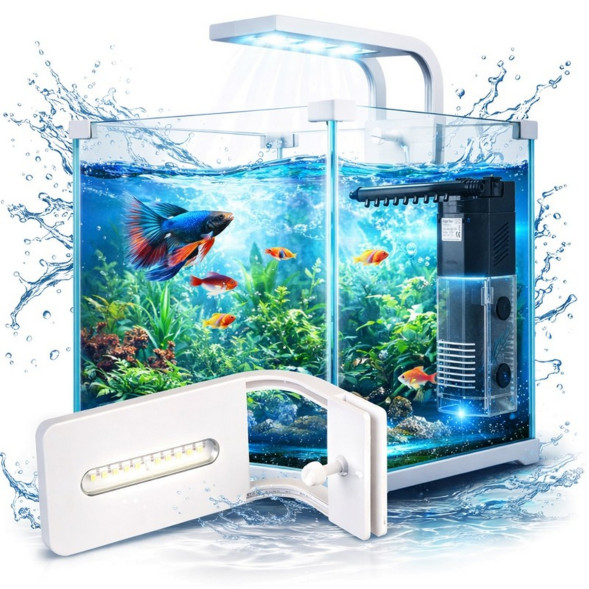 Акваріум, комплект Kruger Meier Shrimp!One Pro 30 білий 15 л. 24x25x26.5 см