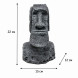 Декорація Hobby Moai Ora 2 15×12×22см - статуя Моаї з укриттям для акваріума і тераріуму (41718)