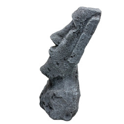 Декорація Hobby Moai Ora 2 15×12×22см - статуя Моаї з укриттям для акваріума і тераріуму (41718)