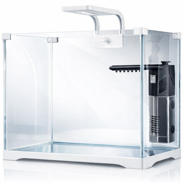 Акваріум, комплект Kruger Meier Shrimp!One Pro 50 білий 25 л. 34.5x20.5x27 см