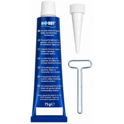 Силікон прозорий для акваріумів та тераріумів Hobby Silicon Adhesive 75 г (11950)