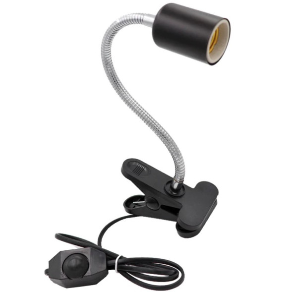 Світильник для тераріуму Terrario ReptiSun Long з гнучким плечем, затискачем і регулятором потужності до 200 Вт