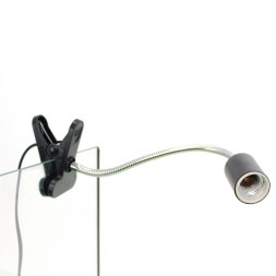 Світильник для тераріуму Terrario ReptiSun Long з гнучким плечем, затискачем і регулятором потужності до 200 Вт