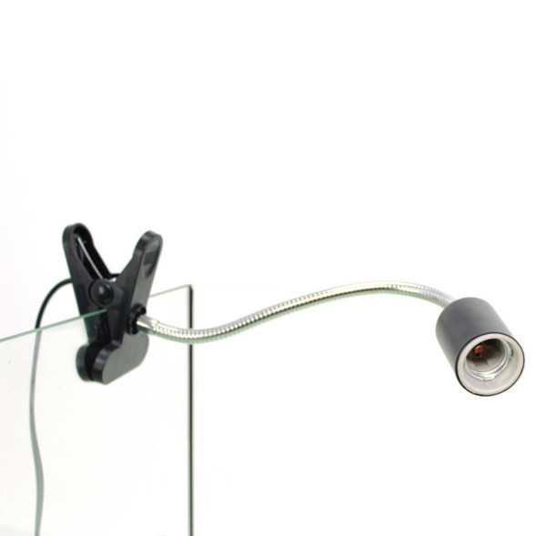 Світильник для тераріуму Terrario ReptiSun Long з гнучким плечем, затискачем і регулятором потужності до 200 Вт