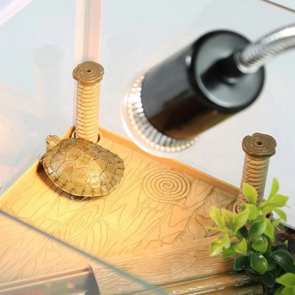 Світильник для тераріуму Terrario ReptiSun Long з гнучким плечем, затискачем і регулятором потужності до 200 Вт