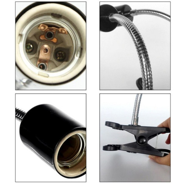 Світильник для тераріуму Terrario ReptiSun Long з гнучким плечем, затискачем і регулятором потужності до 200 Вт