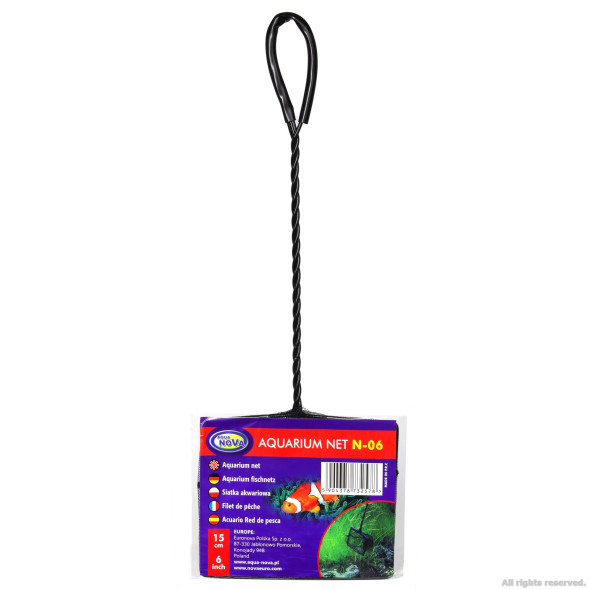 Сачок для акваріуму Aqua Nova 6&amp;quot; 15см (N-06)